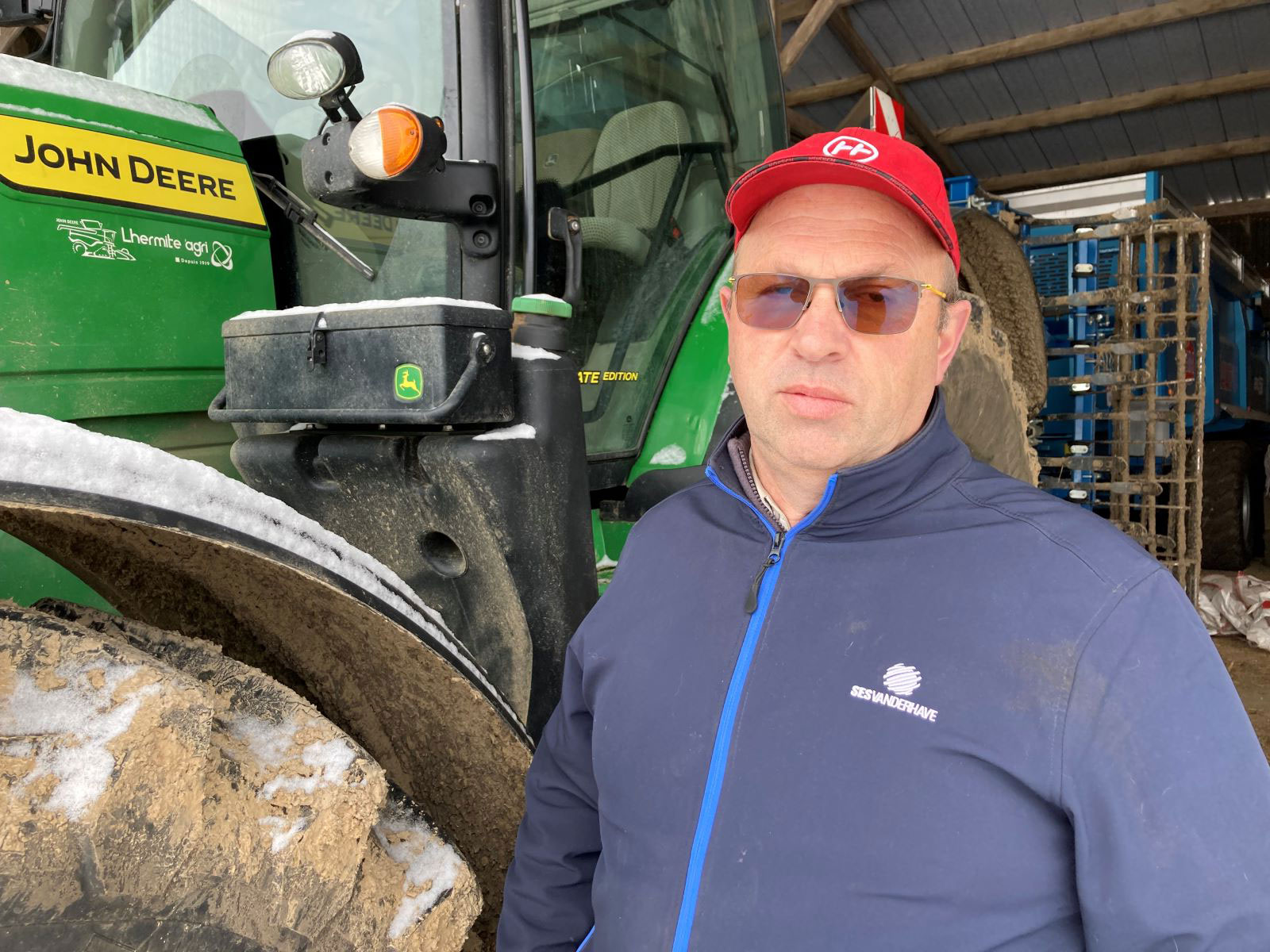 Philippe Dubuisson, agriculteur dans l'Eure.