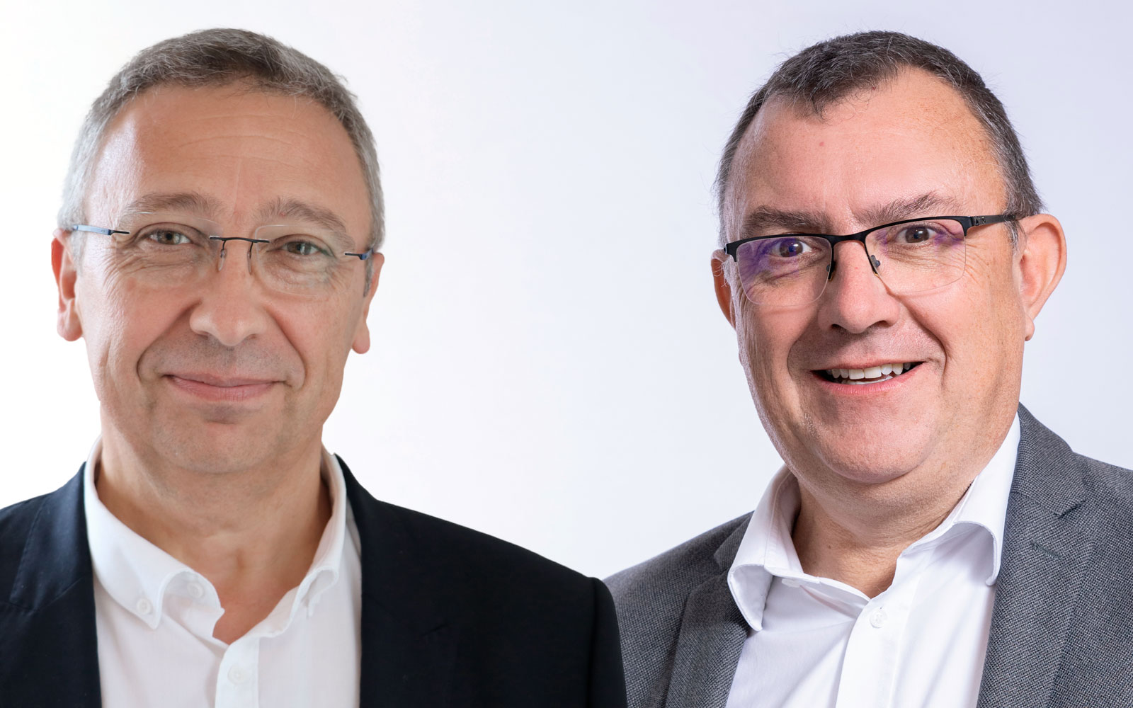 Eric Thirouin, président de l’AGPB et Benoit Pietrement, président d’Intercéréales