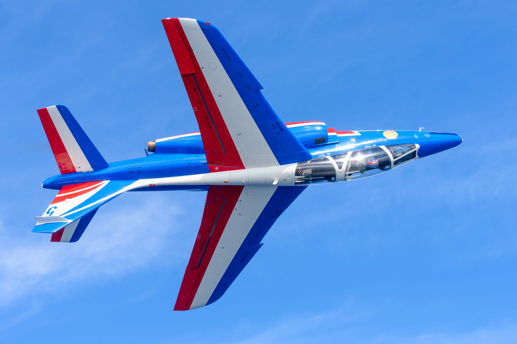 L'accident d'Aplhajet a eu lieu près de Saint-Dizier lors d'une répétition de la Patrouille de France.