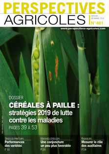 Perspectives Agricoles N°461 - décembre 2018