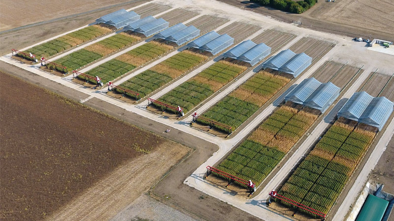 Présentation de la station expérimentale d'Ouzouer-le-Marché
