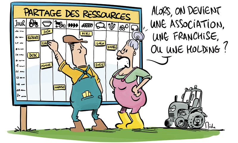 Evolution des formes sociétaires et des modes d'exploitation