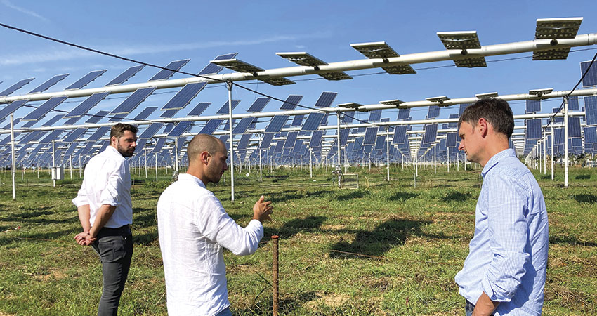 Les dispositifs agrivoltaïques compatibles grandes cultures