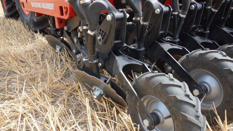 Effet sur la production de blé de différents semoirs de semis direct