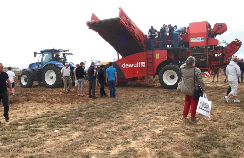 Les chantiers dynamiques d’arrachage et de réception de pommes de terre ponctueront, comme les années précédentes, les deux jours de Potato Europe.