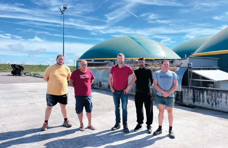 La SAS MLGG (Marsannay-le-Bois) compte six associés. La méthanisation leur a permis d’allonger les rotations et d’améliorer leurs systèmes agronomiques.