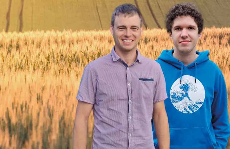 Benjamin Perriot et David Pasquier, Arvalis : « Ce projet a été l’occasion de réunir les experts français et suisse du domaine de la gestion des adventices et de les voir s’accorder sur les préconisations agronomiques. »