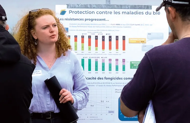 Charlotte Boutroy, Arvalis : « Le T2 est le traitement fongicide à ne pas rater. »
