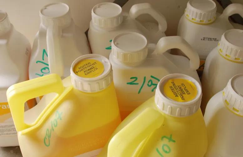 n cinq ans, le marché de la protection phytosanitaire recule de près de 10 %.