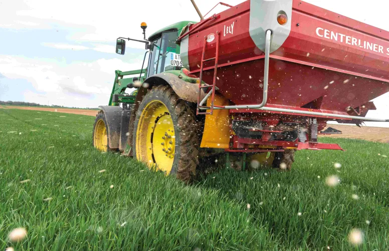 Le coefficient b permet d'affiner le calcul de la dose d'azote sur les cultures de blé.