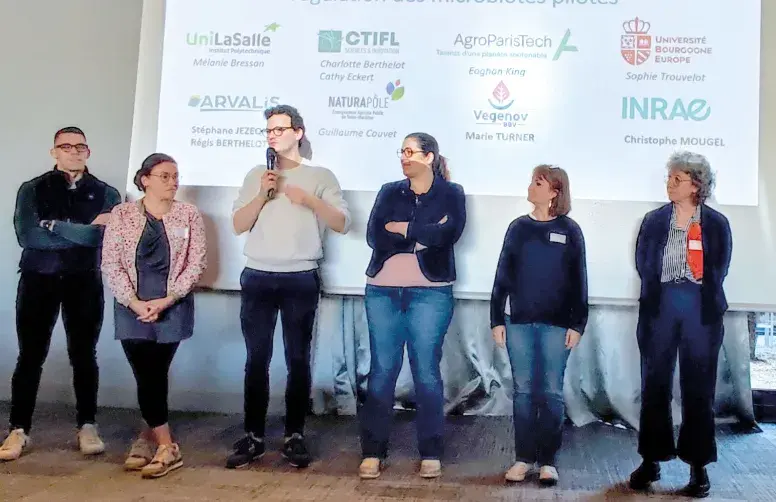 Le lancement du RMT Holopilot, le 8 avril dernier, a réuni l’équipe d’animation et une quarantaine de partenaires. 