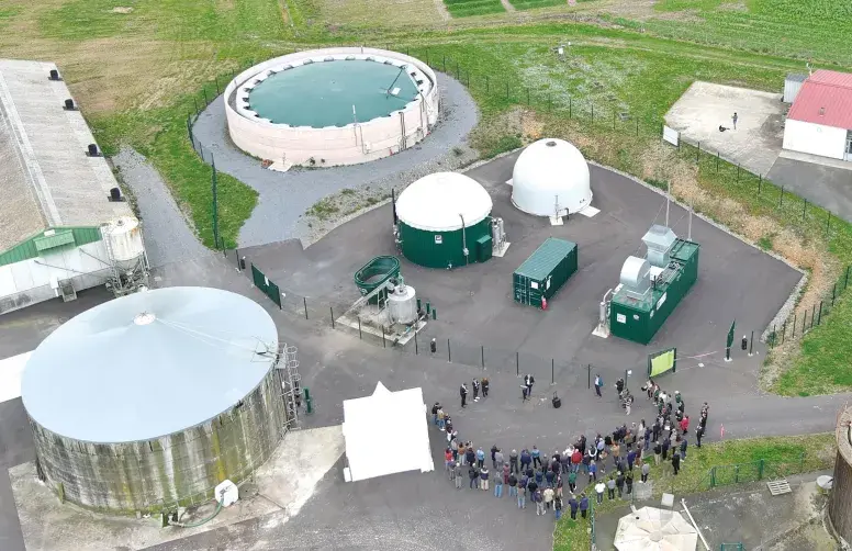 Le projet METADATURA, a combiné des démonstrations en laboratoire (APESA) et des observations sur le méthaniseur de 150 m3 (Arvalis) sur le site de Montardon (64).