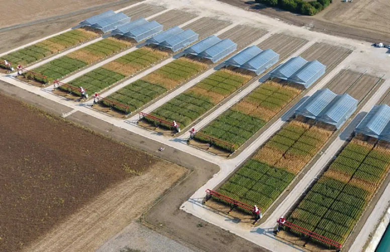 Présentation de la station expérimentale d'Ouzouer-le-Marché