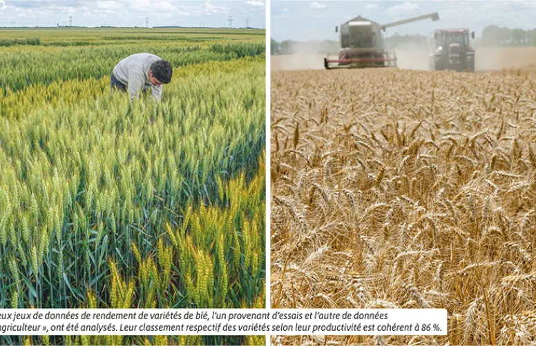 Les données "agriculteur" sont fiables