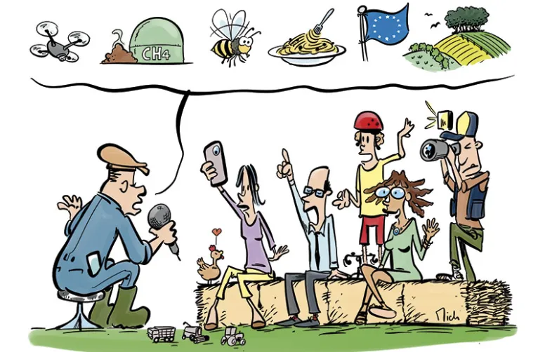 Les nouvelles relations entre les agriculteurs et la société