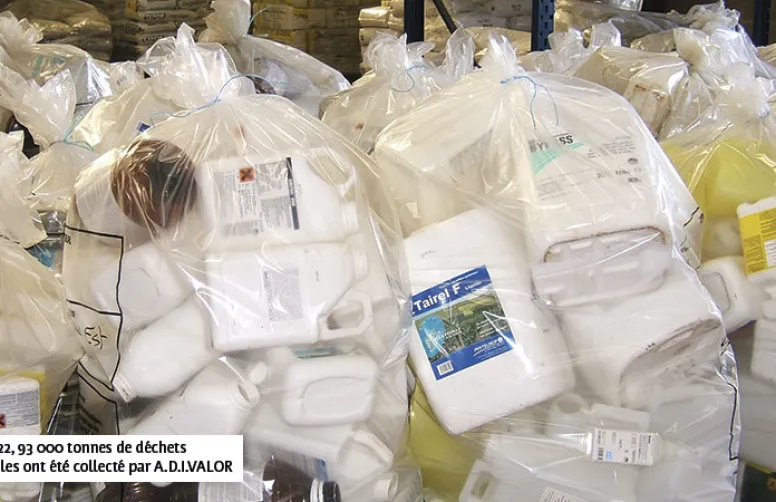 93000 tonnes de déchets recyclés