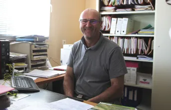 Le désherbage du maïs est l’une des principales préoccupations de Patrick Alluyn.