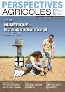 Perspectives Agricoles N°447 - septembre 2017