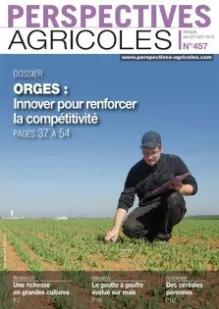 Perspectives Agricoles N°457 - juillet-août 2018