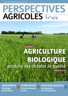 Perspectives Agricoles N°479 - juillet / août 2020