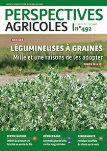 Perspectives Agricoles N°492 - octobre 2021