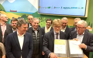 Le Ministre de l'Agriculture a signé le 28 février 2024 au SIA le "plan de souveraineté et de développement de la filière blé dur"
