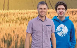 Benjamin Perriot et David Pasquier, Arvalis : « Ce projet a été l’occasion de réunir les experts français et suisse du domaine de la gestion des adventices et de les voir s’accorder sur les préconisations agronomiques. »