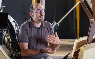 Roland Lenain, président du conseil scientifique du  Grand Défi « Robotique agricole ».