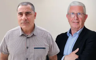 Giovanni Caria, président du Gemas, et Jacques Fourmanoir, président du Comifer.