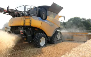 Le destructeur de graine SCU de Redekop peut être associé à un broyeur de paille, mais peut aussi être utilisé avec l’objectif de récolter la paille.