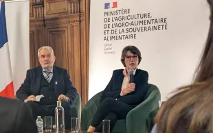 Selon Annie Genevard, les engrais importés devraient bénéficier d’une « exonération de droits de douane » pour limiter l’augmentation des prix. 