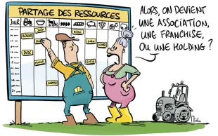 Evolution des formes sociétaires et des modes d'exploitation