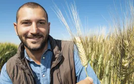 Filippo Bassi est sélectionneur de blé dur pour l’Icarda