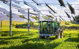 les projets agrivoltaïques seront soumis à examen préalable de la CDPENAF afin de garantir l’activité agricole. Photo TSE.