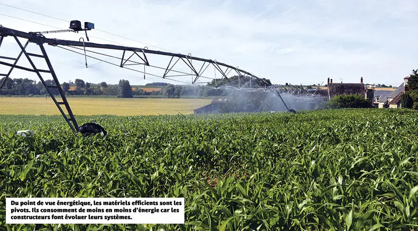 Du point de vue énergétique, les matériels efficients sont les pivots. Ils consomment de moins en moins d’énergie car les constructeurs font évoluer leurs systèmes.