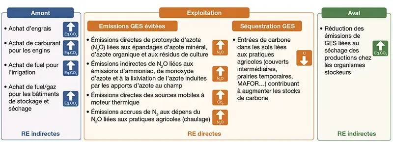 RÉDUCTION DES GES : de nombreux leviers potentiels pour agir sur les émissions des exploitations agricoles