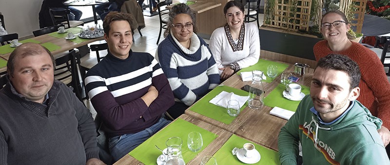 Une partie de l’équipe du Subdray (de gauche à droite) : David Poisson, Yvan Vedis, Lydia Regazzoni, Nathalie Clemenceau, Marine Chombart, Marc-Antoine Benard.