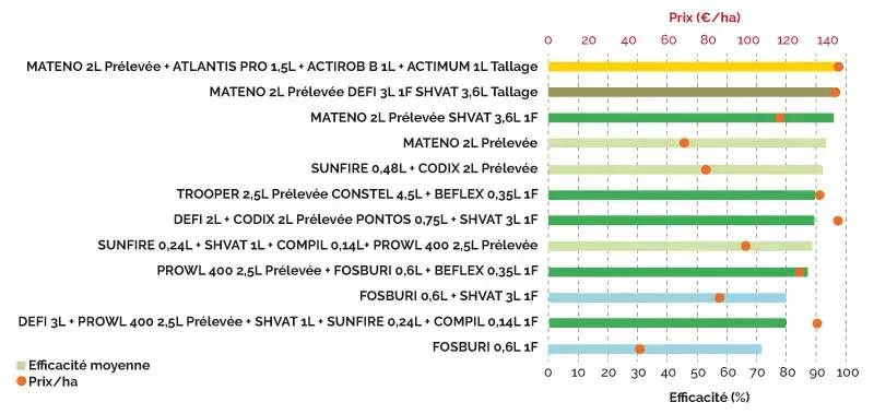 CIBLE VULPIN : les programmes les plus efficaces, pas toujours les plus chers